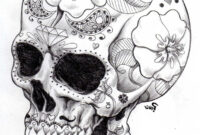 day of the dead sugar skull coloring pages