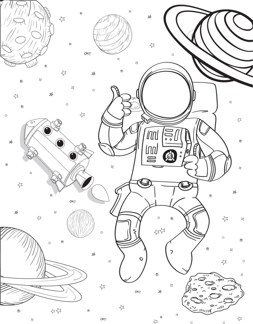 Astronaut Printable - Printable Word Searches