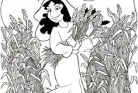 ruth and boaz coloring pages