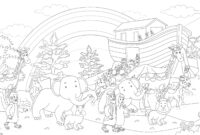 noah 039 s ark printable coloring pages