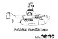 yellow submarine coloring pages