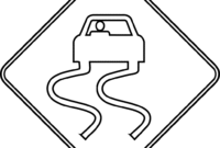 road signs coloring pages