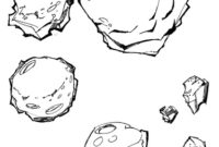 asteroid belt coloring pages