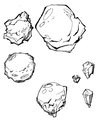 asteroid belt coloring pages