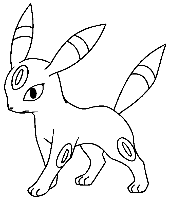 pokemon coloring pages eevee