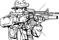 navy seal coloring page