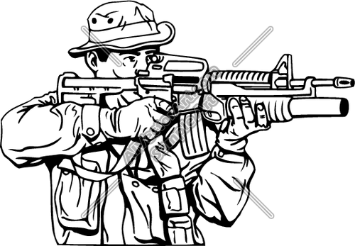 navy seal coloring page