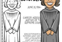 sonia sotomayor coloring page