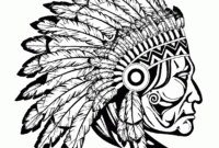 american indian coloring pages