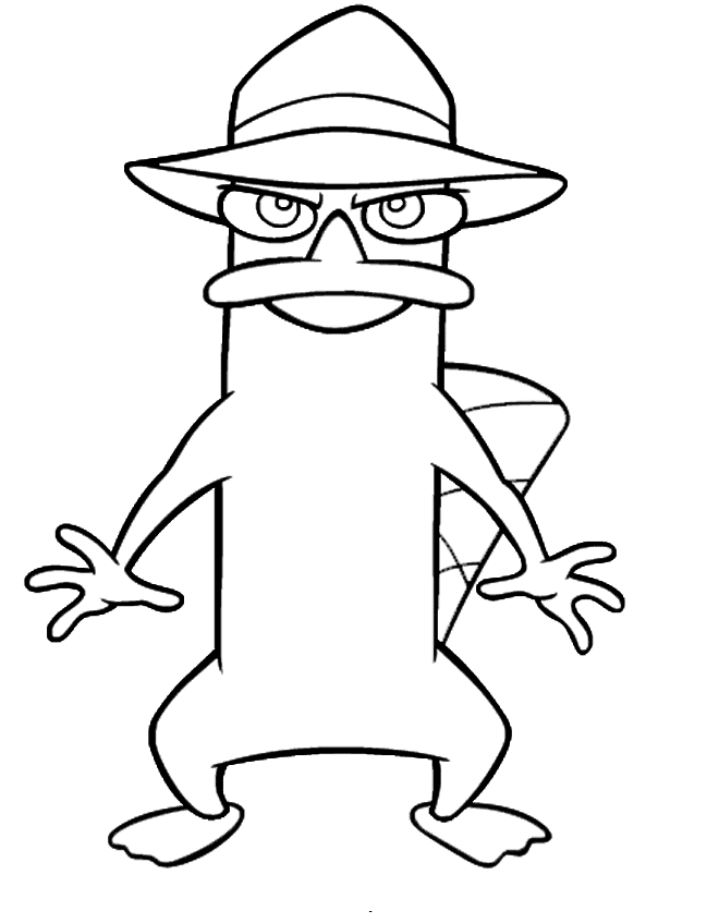 phineas and ferb coloring pages