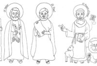 st peter coloring page