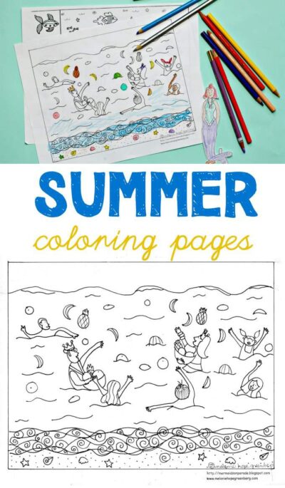 summer solstice coloring pages