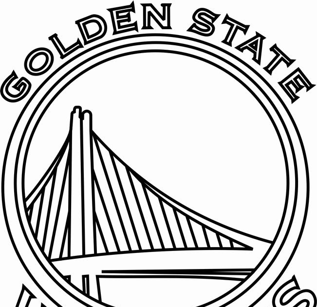 golden state warriors coloring page