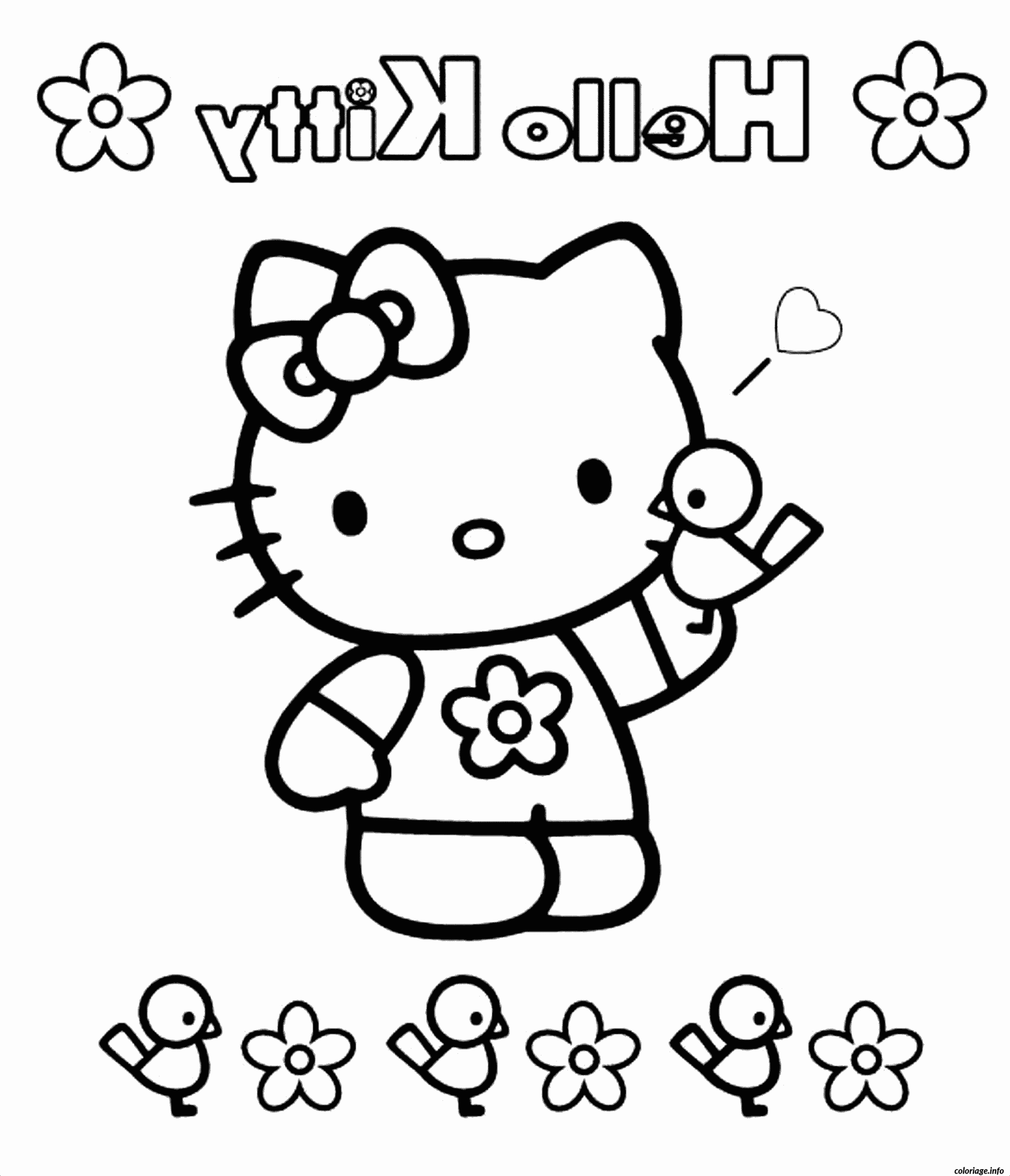 49 hello kitty dessin a imprimer background