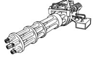 weapons coloring pages