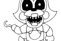 fnaf coloring book all pages