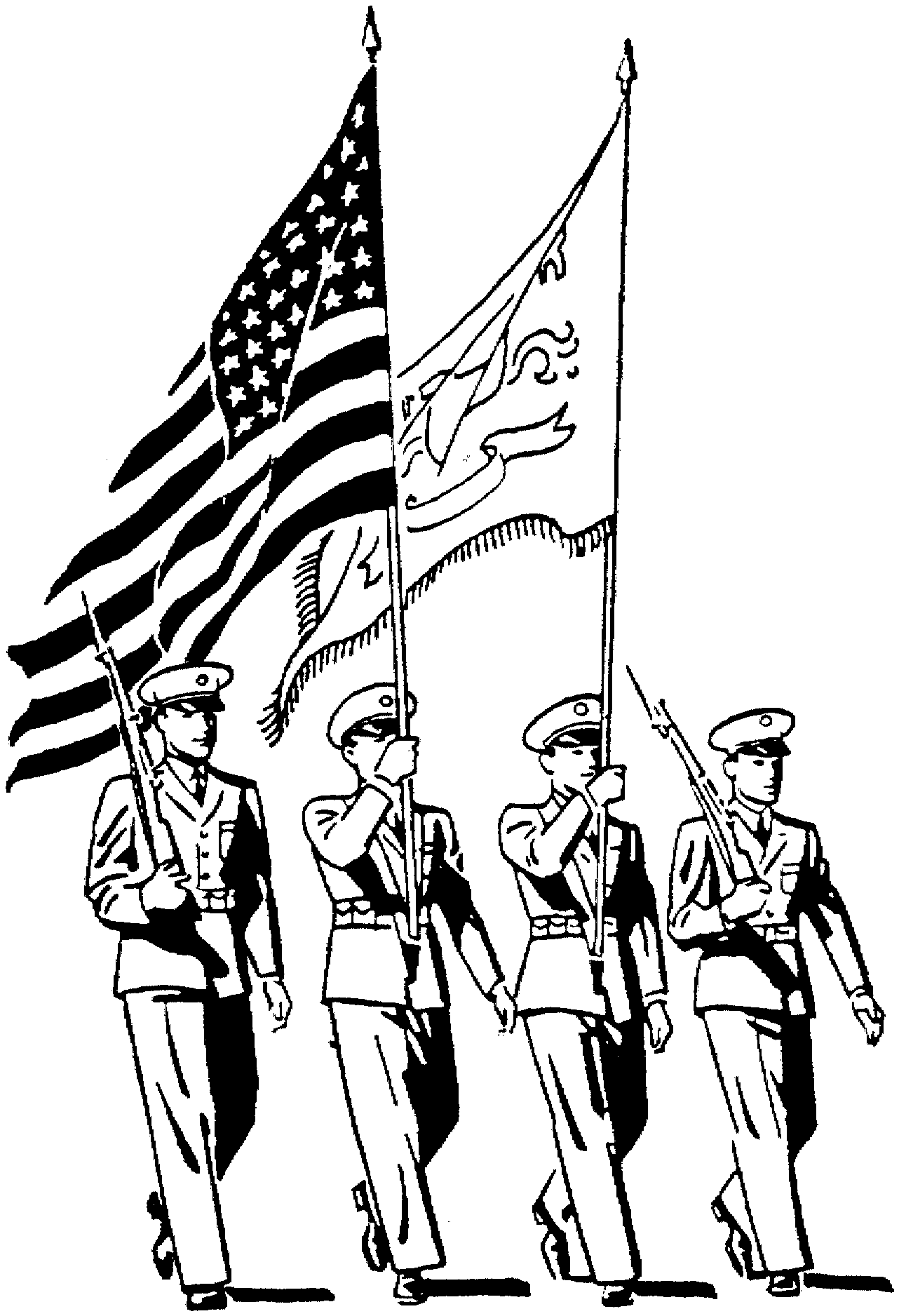 army coloring pages printable