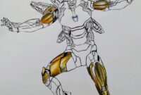 iron man mark 85 coloring pages