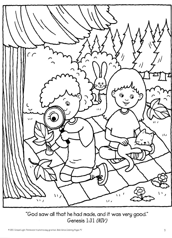 john 21 coloring page