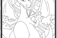 pokemon charizard vmax coloring pages