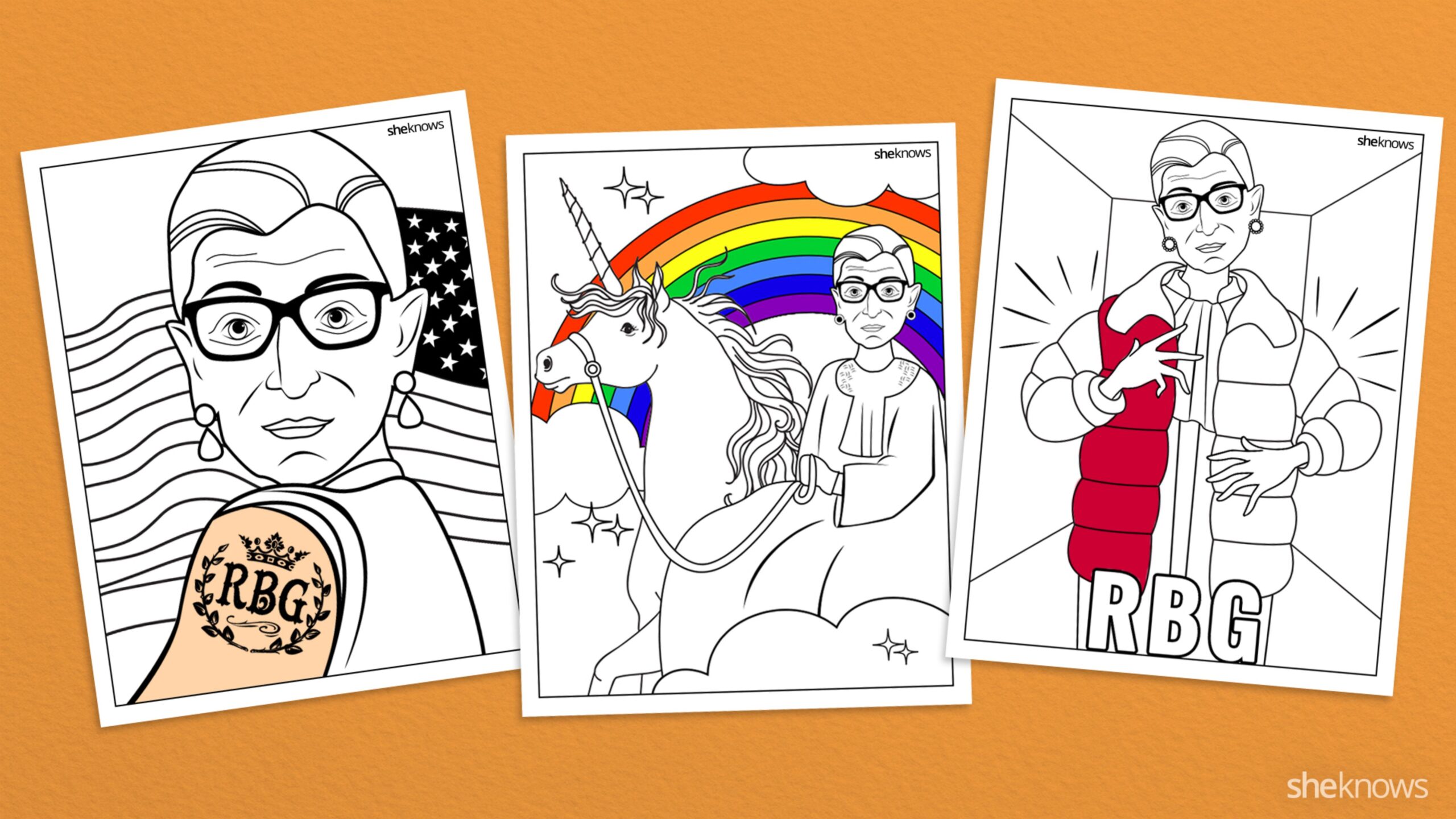 ruth bader ginsburg coloring pages