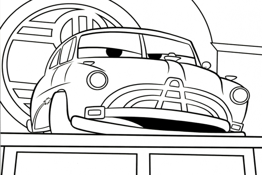 doc hudson coloring page