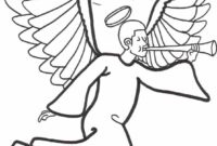 free printable angel coloring pages