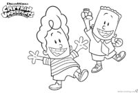 coloring pages captain underpants