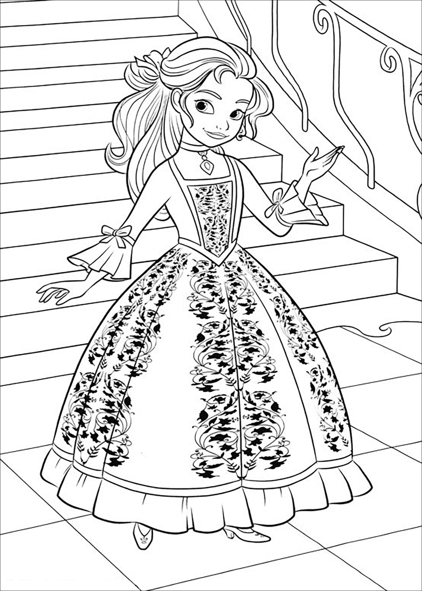 Elena of Avalor Coloring Pages - Best Coloring Pages For Kids