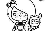 toca boca characters coloring pages