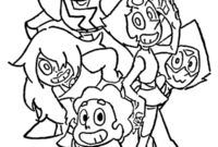 coloring pages steven universe