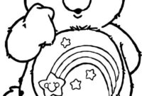 cute care bear coloring pages