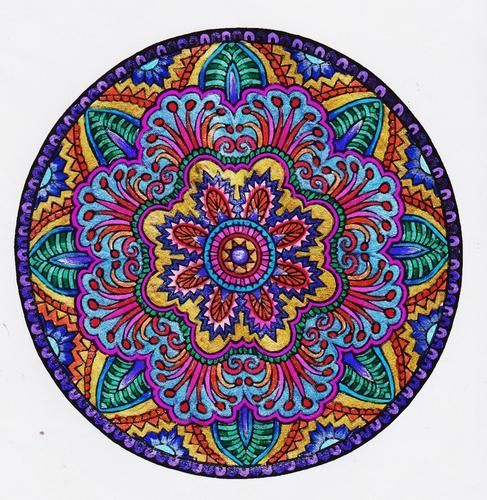 mandala farbe