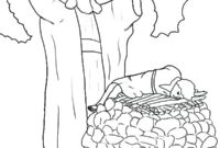 printable abraham and isaac coloring page