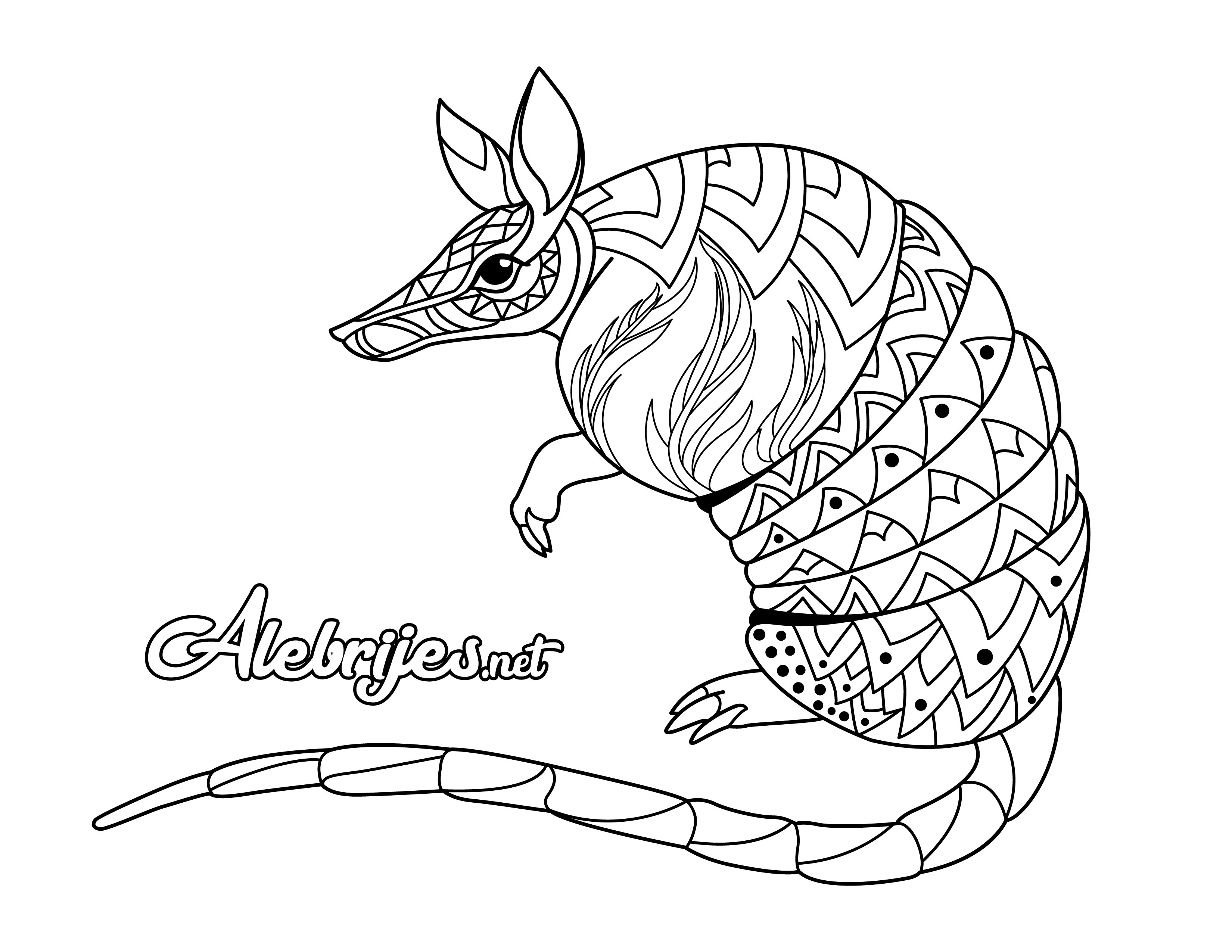 Dibujos de alebrijes para colorear