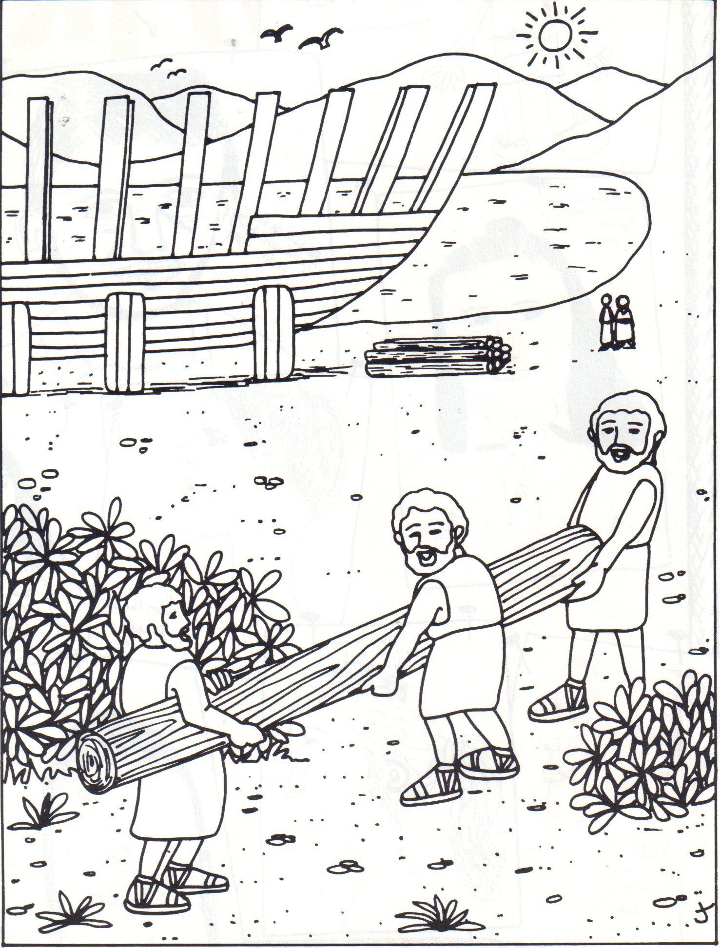 free coloring pages noah 039 s ark