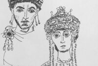 empress theodora coloring page