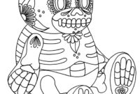 coloring pages day of the dead