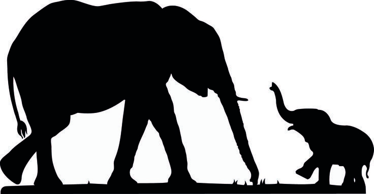 elefant silhouette