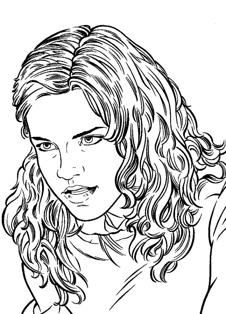 Ginny Weasley Coloring Pages at GetColorings.com | Free printable