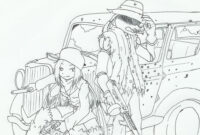 bonnie and clyde coloring pages