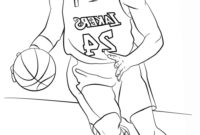 coloring pages of michael jordan