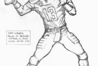 nfl football player coloring pages