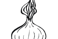 onion coloring pages