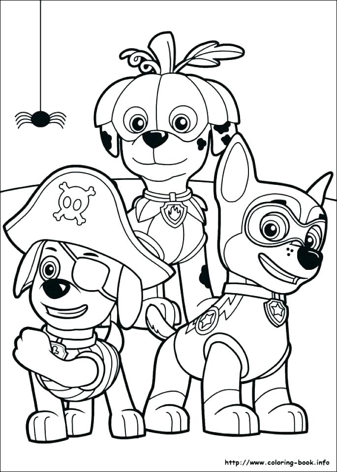 Paw Patrol Coloring Pages To Print at GetDrawings | Free download