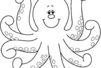 octopus coloring page printable