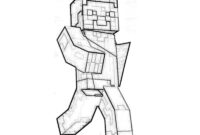 minecraft dog coloring page