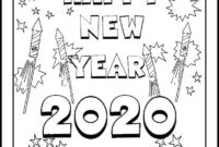 new year 039 s eve coloring page