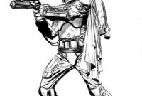 jango fett coloring page