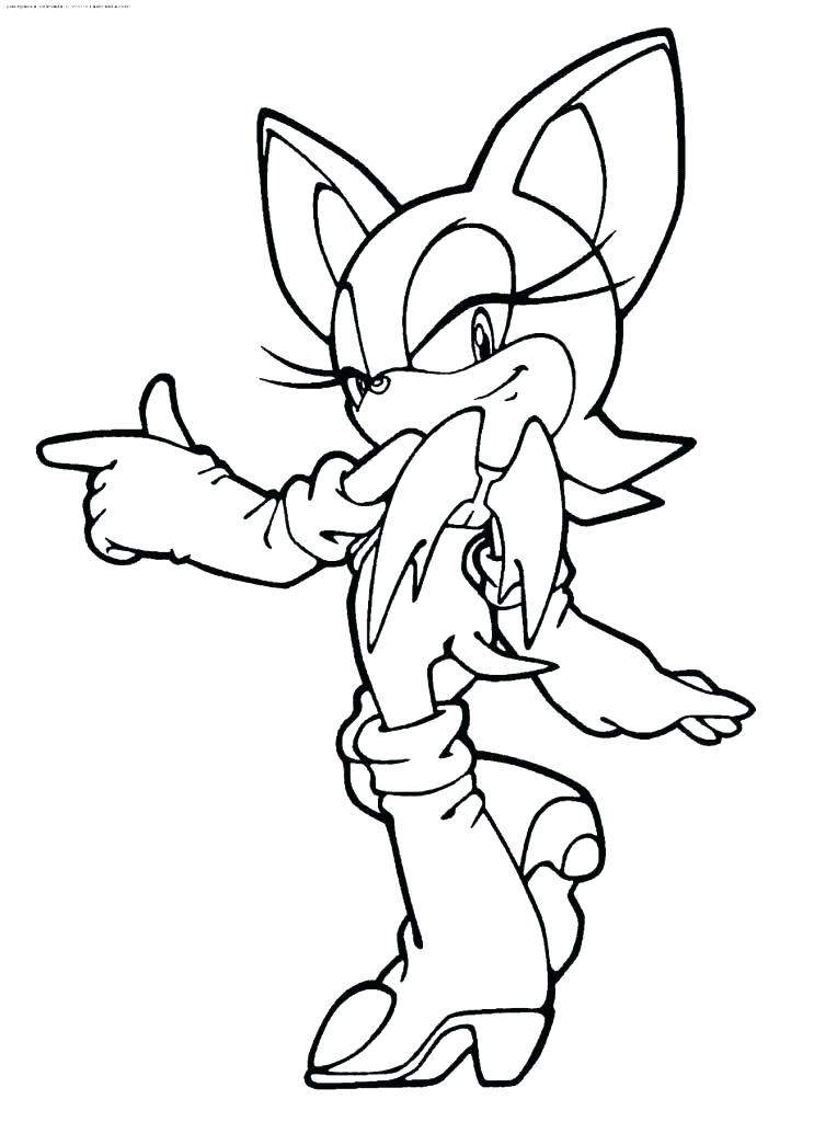 rouge coloring pages